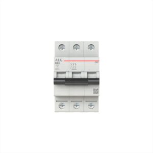 ΑΣΦΑΛΕΙΑ ΑΥΤΟΜΑΤΗ 3*63A 6kA C 3P AEG - EX63C63