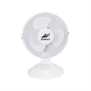ΑΝΕΜΙΣΤΗΡΑΣ ΕΠΙΤΡΑΠΕΖΙΟΣ Φ23cm 25W 3 ΠΤΕΡΥΓΙΑ ΛΕΥΚΟΣ 230V ADELEQ - 18-3