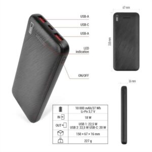 POWERBANK 10.000mAh 22.5W ALPHAQ3 EMOS - B0571B