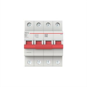 ΔΙΑΚΟΠΤΗΣ ΡΑΓΑΣ 4*40A AEG - ESD4040