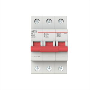 ΔΙΑΚΟΠΤΗΣ ΡΑΓΑΣ 3*40A AEG - ESD3040