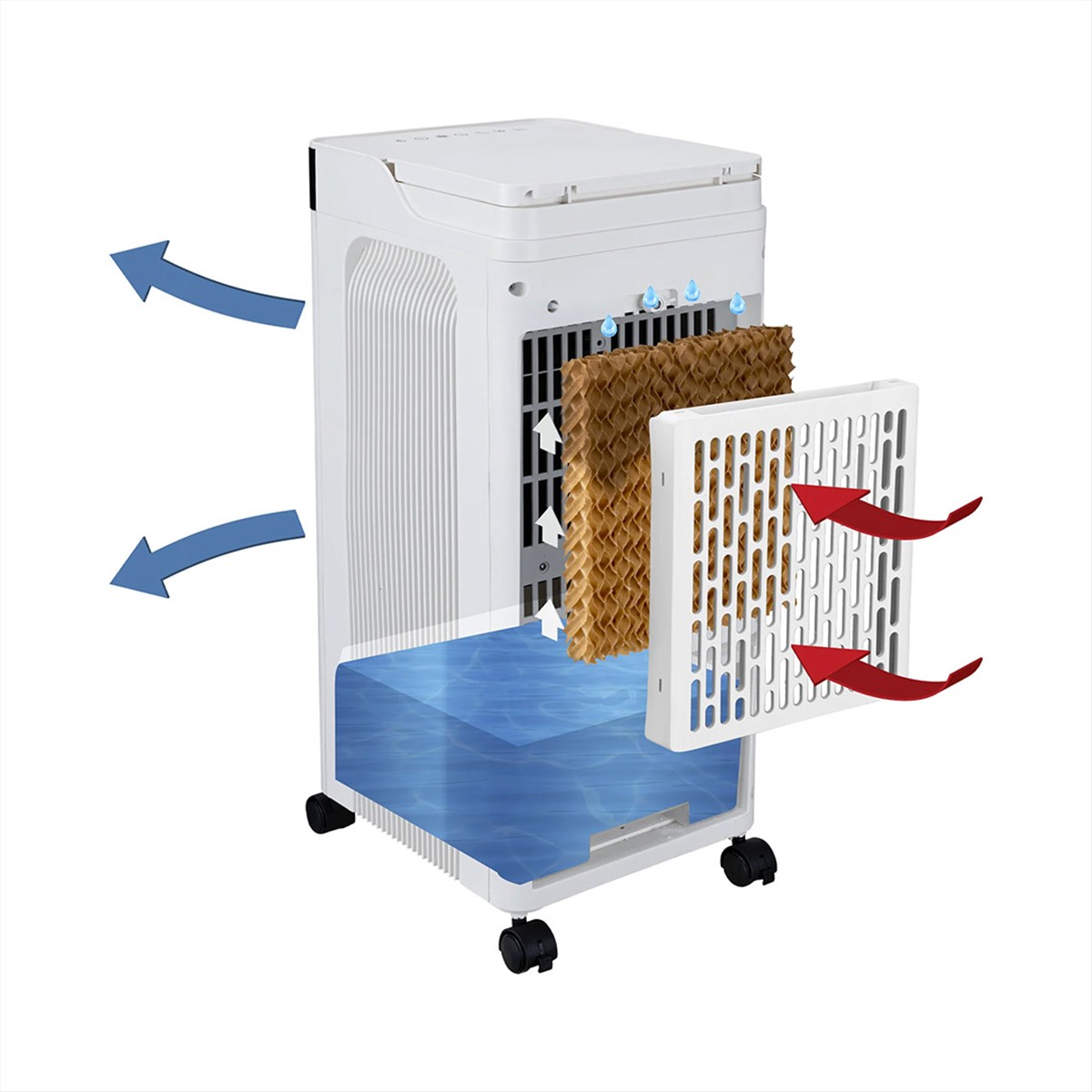 AIRCOOLER COMPACT 7.5L CS077XE HONEYWELL - 20.06.1512
