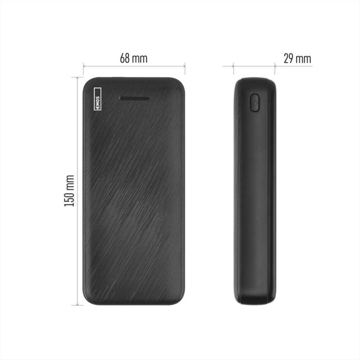 POWERBANK 20.000 mAh 22.5W ALPHAQ3 EMOS - B0572B