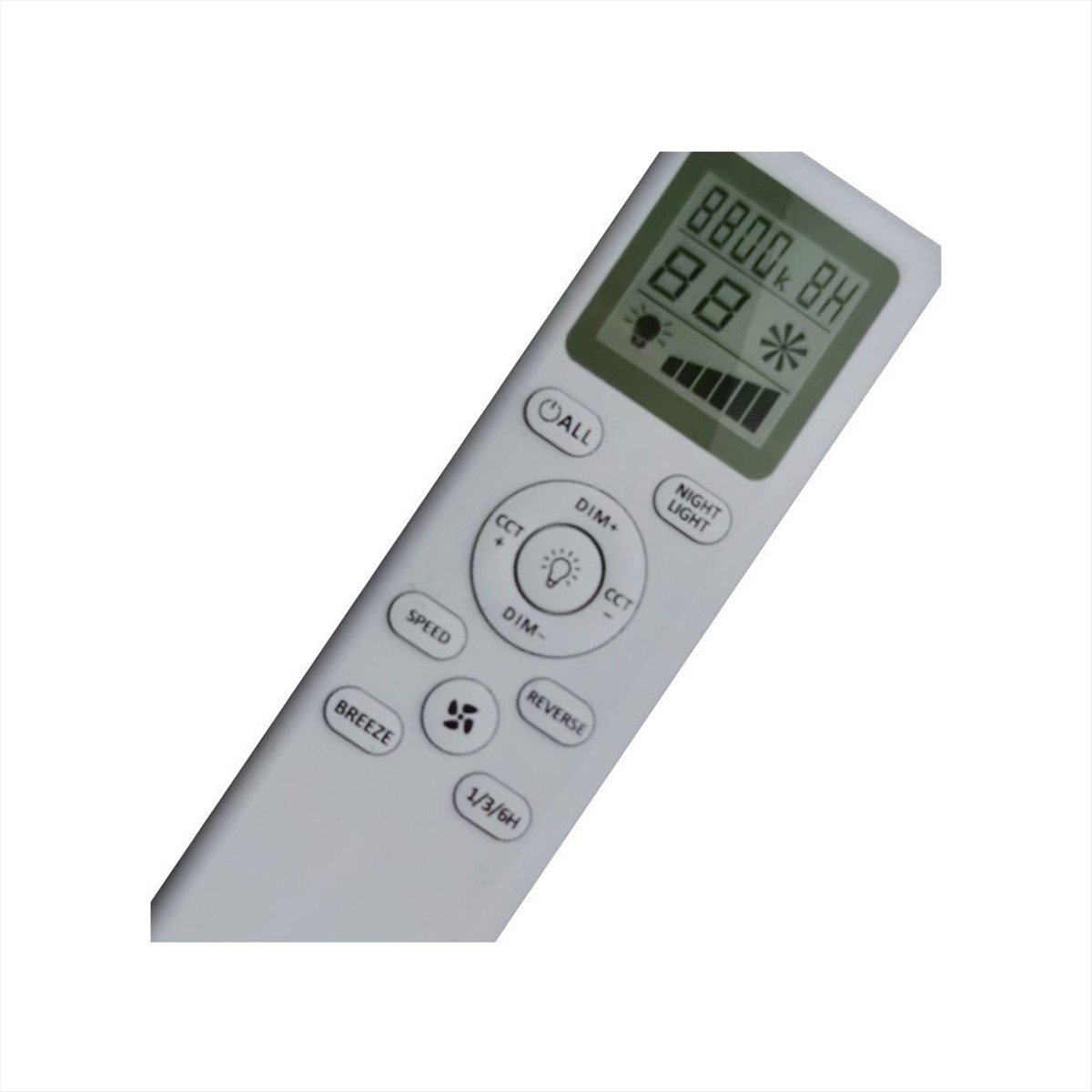 ΑΝΕΜΙΣΤΗΡΑΣ ΟΡΟΦΗΣ 35W DC 132CM ΜΕ ΤΗΛΕΧΕΙΡΙΣΜΟ ΛΕΥΚΟ-ΞΥΛΟ PRCF-80726 PRIMO - 800726
