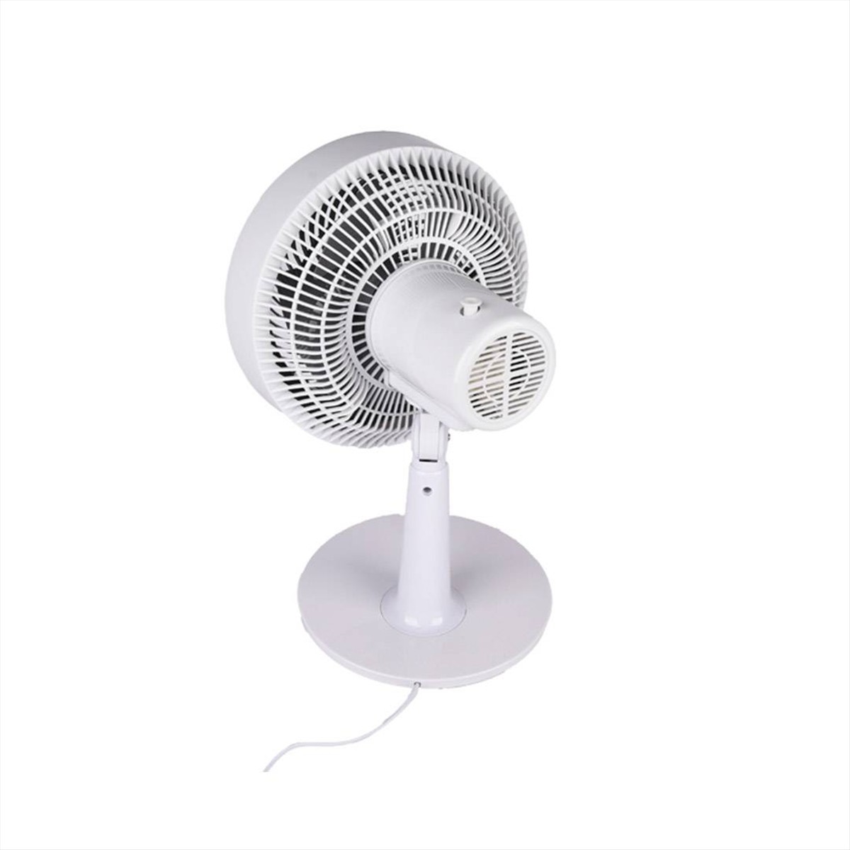 ΑΝΕΜΙΣΤΗΡΑΣ ΕΠΙΤΡΑΠΕΖΙΟΣ 80W Φ30cm 5 ΠΤΕΡΥΓΙΑ ΛΕΥΚΟ & ΓΚΡΙ ADELEQ - 18-5